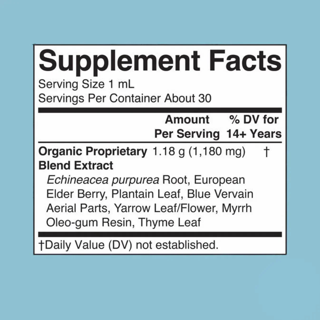 Organic Lymphatic Support Herbal Extract