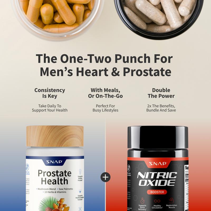 Prostate Health + Nitric Oxide Combo